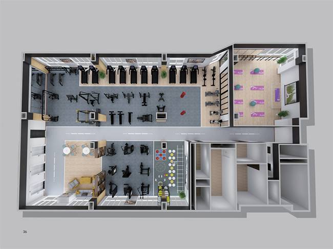 房地产健身器材解决方案-mk体育健身器材
