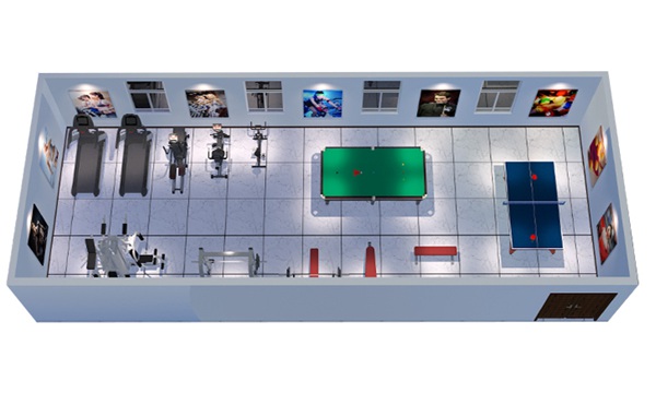 100平方健身房配置方案-广西mk体育体育健身器材有限公司