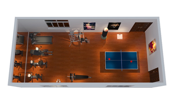 150平方健身房配置方案-广西mk体育体育健身器材有限公司